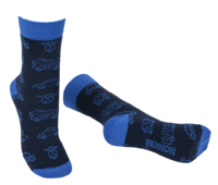 BNN BENNONKY CAR SOCKS BLUE ponožky modré