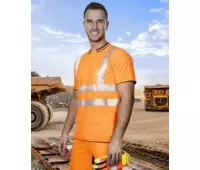 SIGNAL H5907 Tričko Hivis 55/45 ORANŽOVÉ-1