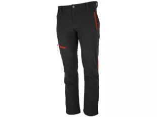 BNN FORCE Trousers black/red softshell kalhoty černé